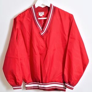 Windbreaker Pullover *BOMBER*swishing Nylon**YL*PO002*